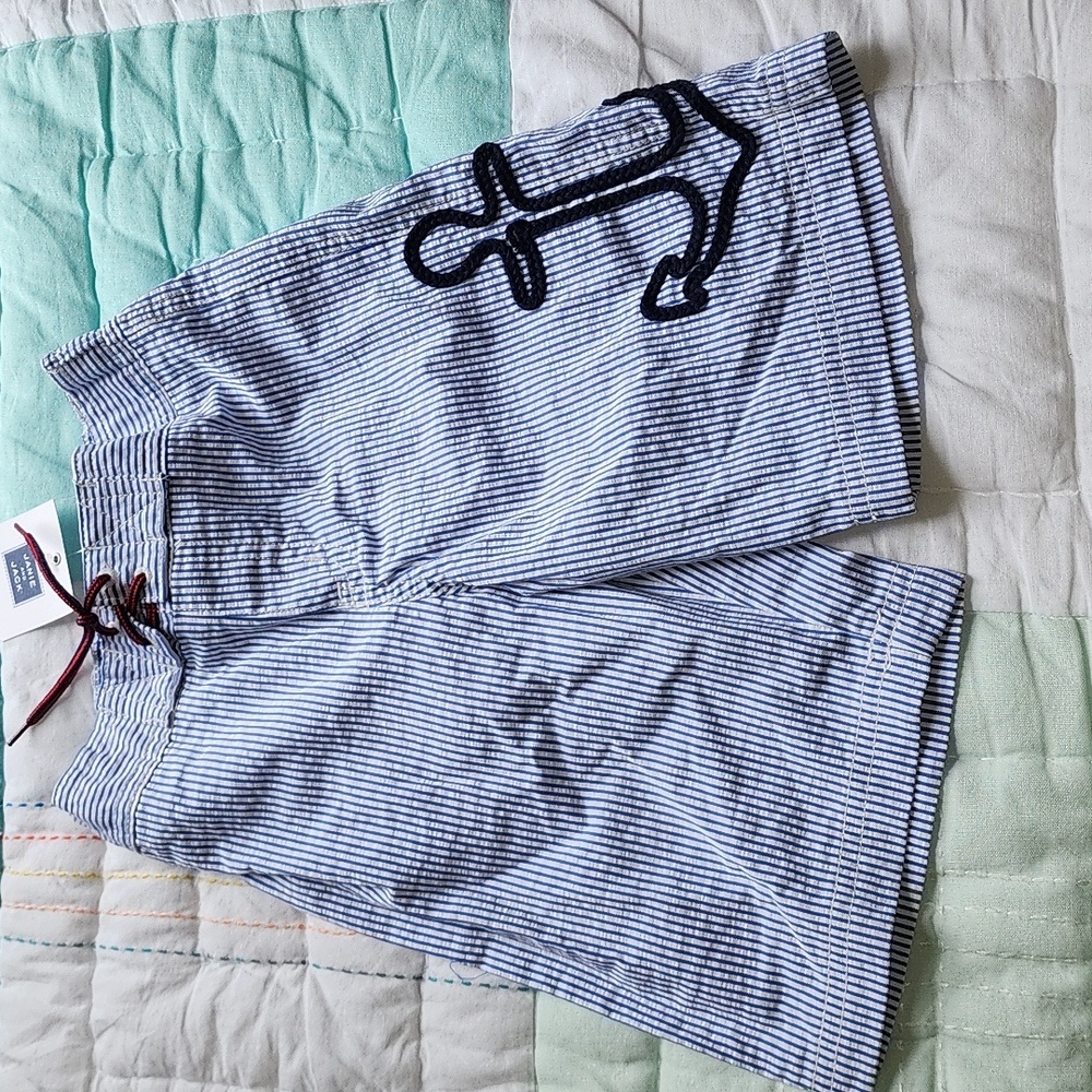 NWT Janie & Jack swim trunks size 5